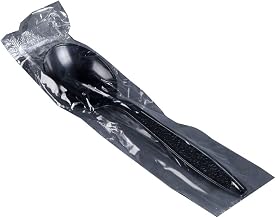 Direct Link Heavy Weight Wrapped Cutlery Soupspoon Black, Plastic | 1000/Case