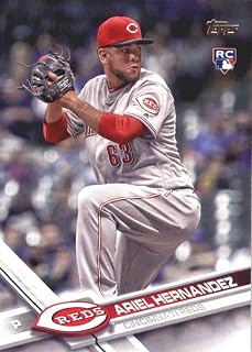 Baseball MLB 2017 Topps Update #US48 Ariel Hernandez #US48 NM+ RC Rookie Reds
