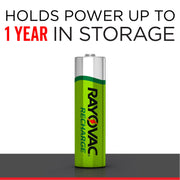 4 Position AA/AAA Charger w/ Batteries by Rayovac – 1 Count, Multicolor, Model PS1344BGEN