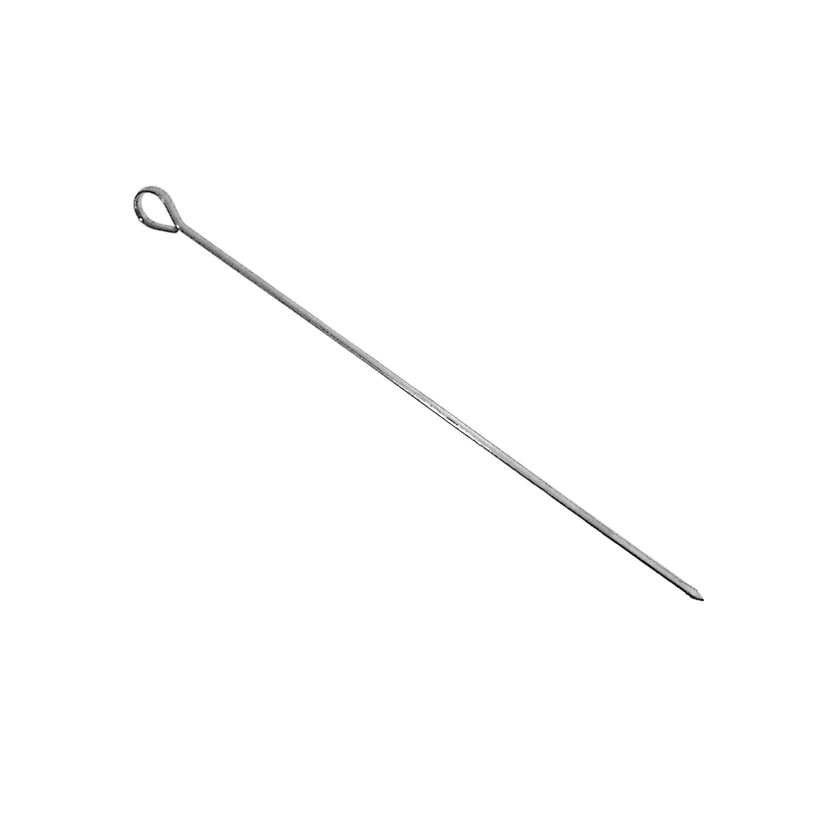 Thunder Group 12 Inch, Oval / Silver / 1 Barbecue Skewers