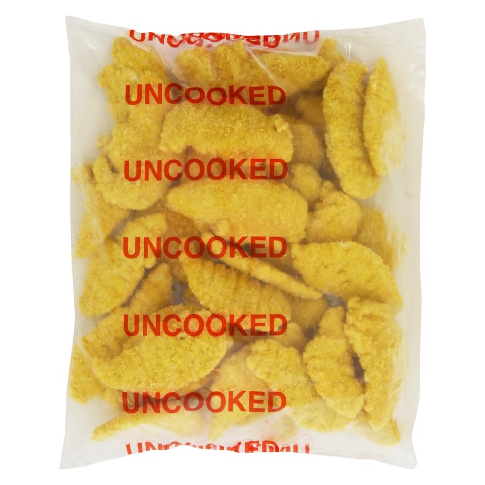 Tater Chip Tenders Potato Chip Coated Chicken Tenderloins by Brakebush – 160 Ounces, Model 5373