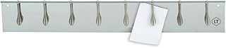 Louis Tellier Tellier Louis Stainless Steel Clip Rack (8 Springs) – Professional Quality – Order Holder – Command Management – Optimal Organization – 24.6 in
