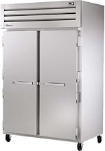 True STG2R-2S Reach In Refrigerator 53" 2 Section 2 Solid Doors