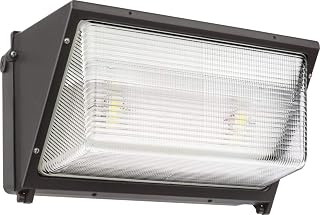 Lithonia Lighting Outdoor TWR2 LED Adjustable Light Output Wallpack in Textured Dark Bronze