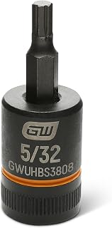 GEARWRENCH 3/8" Drive Impact Bi-directional Hex Bit Socket 5/32" | GWUHBS3808