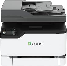 Lexmark CX431adw Color All-in-One Printer with Touchscreen, Multifunction Laser -for Office, Wireless, Mobile Ready & Duplex Printing (Print, Copy, Scan, Analog Fax (4-Series)(40N9370)