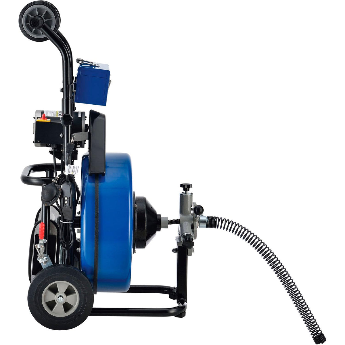 Drain Cleaner For 4-9" Pipe w/5/8" & 3/4" x 100' Cables & Drums by Global Industrial – Model 502065
