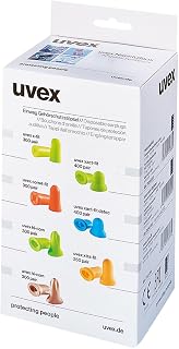 Uvex Sound Protection Earplugs COM4 – Fit 300 Pack 2112 – 023