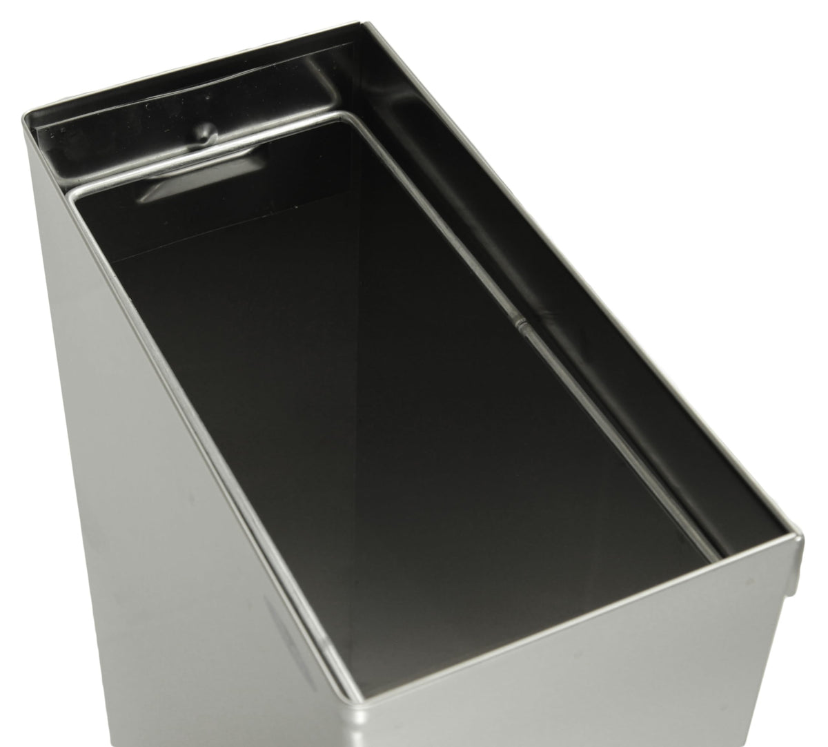 Frost Waste Receptacle by Frost Hats – Rectangular, 13.0 gallons, Stainless Steel, Metallic
