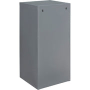 Global Industrial Gray / 13.75 inches W x 12.75 inches D x 30 inches H / Industrial Storage Lockers