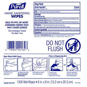 Purell 1200 Count (Pack of 2) / White / wipe Hand Sanitizers