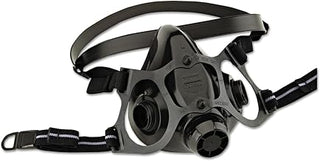 NORTH Honeywell Home North 7700 Series Niosh-Approved Half Mask Silicone Respirator, Large (770030L), Black