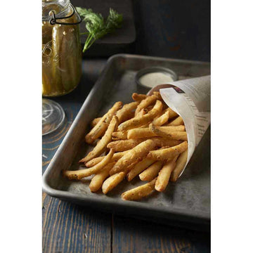 40/65 Count Diptn Dusted Pickle Fries by Harvest Creations – Pack of 5