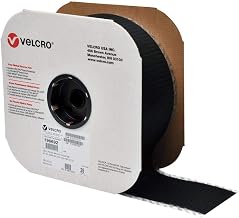Velcro Brand, 196692, Reclosable Fastener, Hook, 4x25 Yd, Black