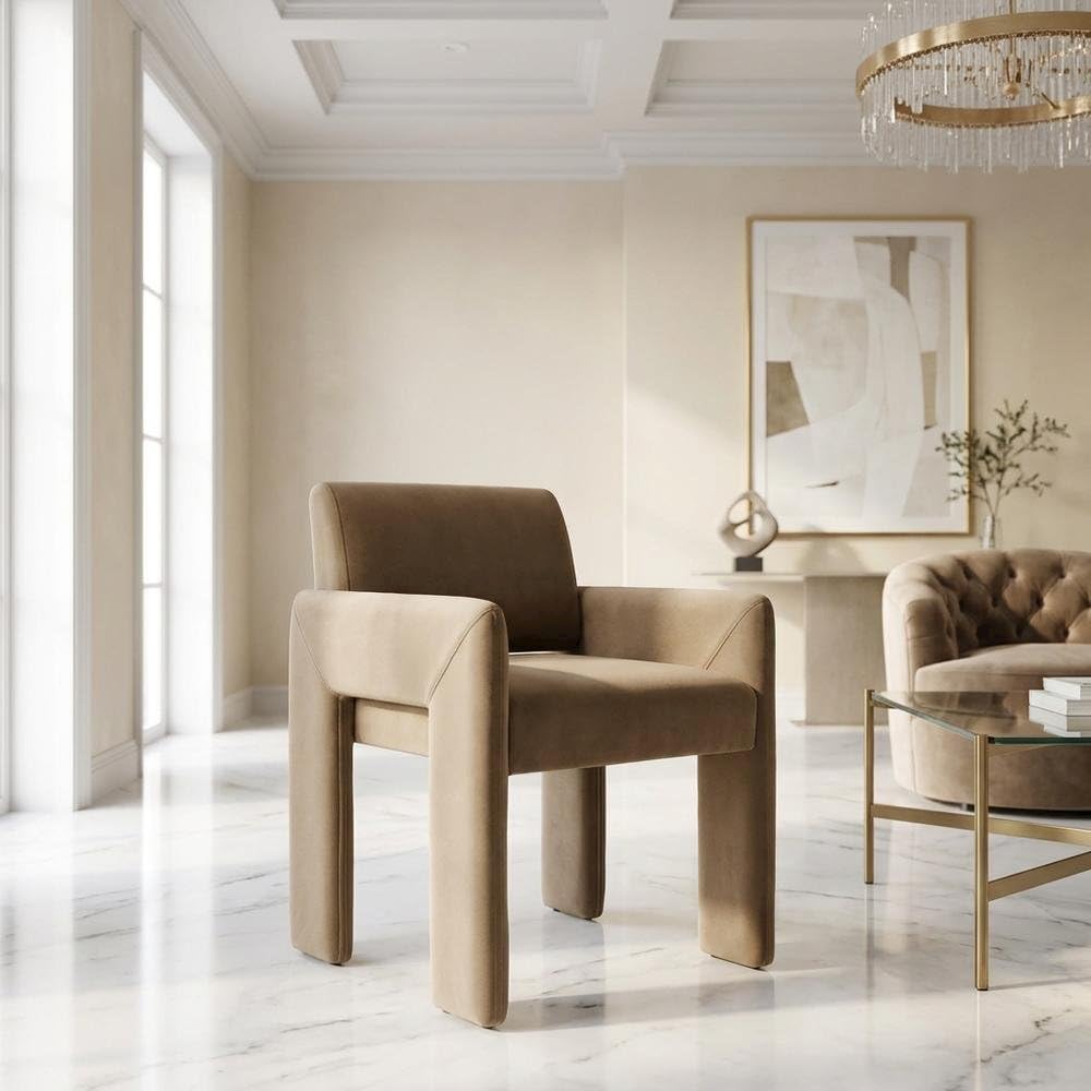 Furnifact Taupe / 1 Chairs