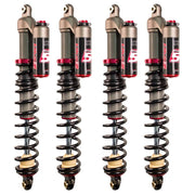 Stage 5 Front & Rear Shocks Compatible With Arctic Cat Xr 550 by Elka Suspension – large, black, Model 10176+10181