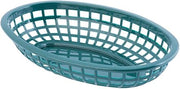 Tablecraft Food Baskets, 24x15x5, Green