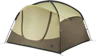 The North Face Sequoia Tent | Waterproof Camping Tent, Spacious & Easy to Set Up, Front & Back Zipper Doors, Side Windows