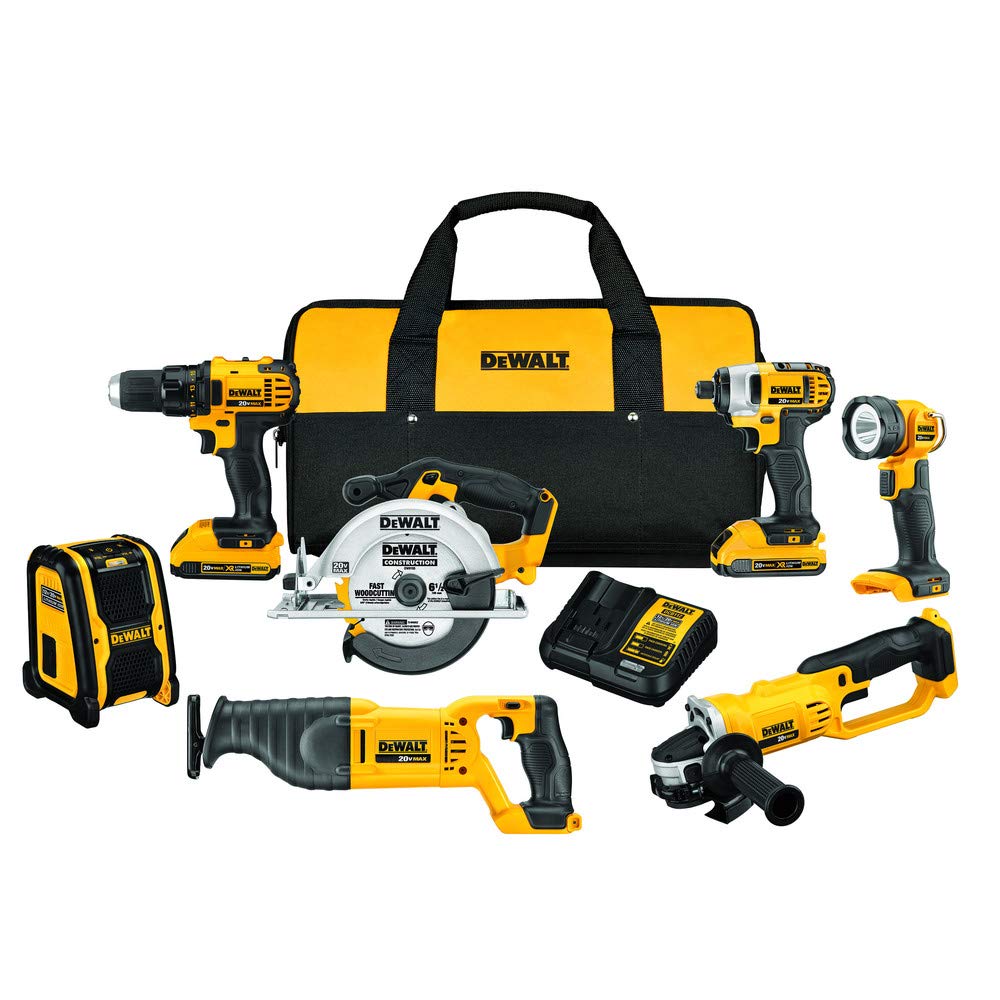 20V MAX Combo Kit by DEWALT – One Size, Blend, Multi, Model DCK720D2