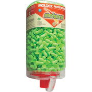 Meteors Plugstation (500Dispenser) by Moldex – 1 pair (Pack of 500), Foam, Bright Green, Pack of 500, Model 6875