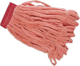 HUBERT Microfiber Large Looped End Mop with 5"W Headband Orange 3 Per Pack