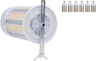 Satco S23139 450W/338W/225W LED Corncob Retrofit Bulb, EX39 Mogul Extended Base, 277-480V, 3000K/4000K/5000K CCT Selectable, 1000W HID Replacement, Ballast Bypass, Step Dimming, DLC, IP54 (6 Pack)