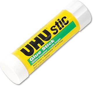 UHU Clear Glue Sticks (SAU99655), White