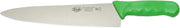 Winco 10" Green Chef's Commercial-Grade Knife
