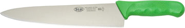 Winco 10" Green Chef's Commercial-Grade Knife