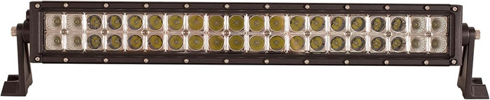 Buyers Products 1492162 22 Inch Ultra Bright Dual Row Clear Combination Light Bar, Spot & Flood Light Bar for Work Vehicles, 10,800 Lumens, Blunt Cut Connection