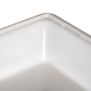 Winco 18" x 26" x 3" / 3" Deep / White Containers