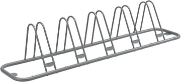 Global Industrial 70" L Single Sided Bicycle Parking Rack, Adjustable, 5-Bike Capacity
