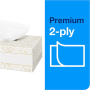 Advanced Facial Tissue White Soft by Tork – 1 Count (Pack of 3000), Paper, Flat Box, Pack of 3000, Model TF6810
