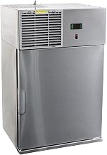 WMR24S-L - Left Hinged Stainless Door Wall Mount Refrigerator