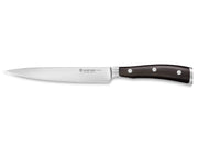 IKON Blackwood 6" Utility Knife by Wüsthof – 6", Stainless Steel, Brown, Model 1010530716
