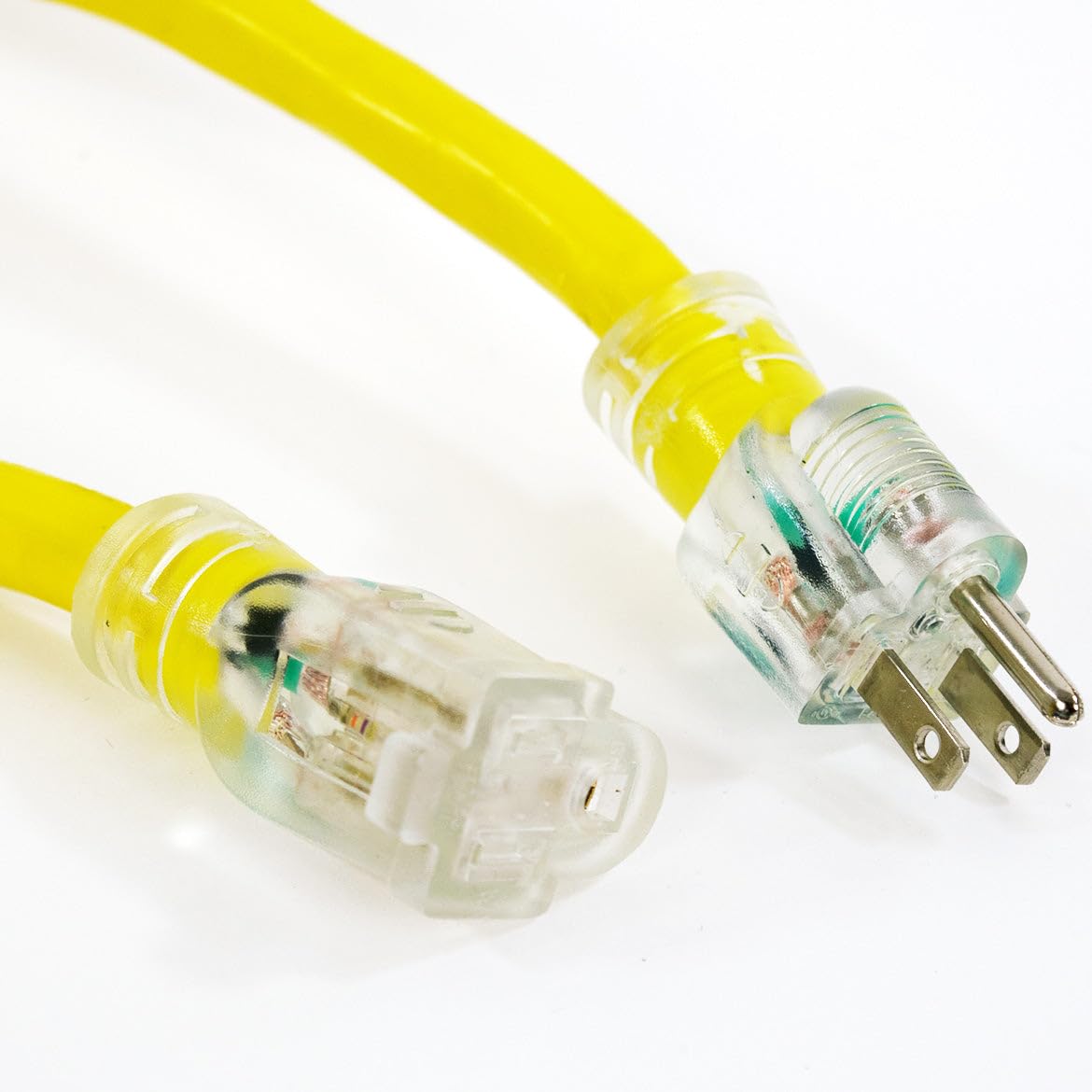 Outdoor Extension Cord by DuroMax – XPC10100A, pvc, Yellow, Model XPC10100A