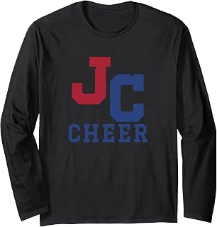John Curtis Christian School Logo Cheer Long Sleeve T-Shirt
