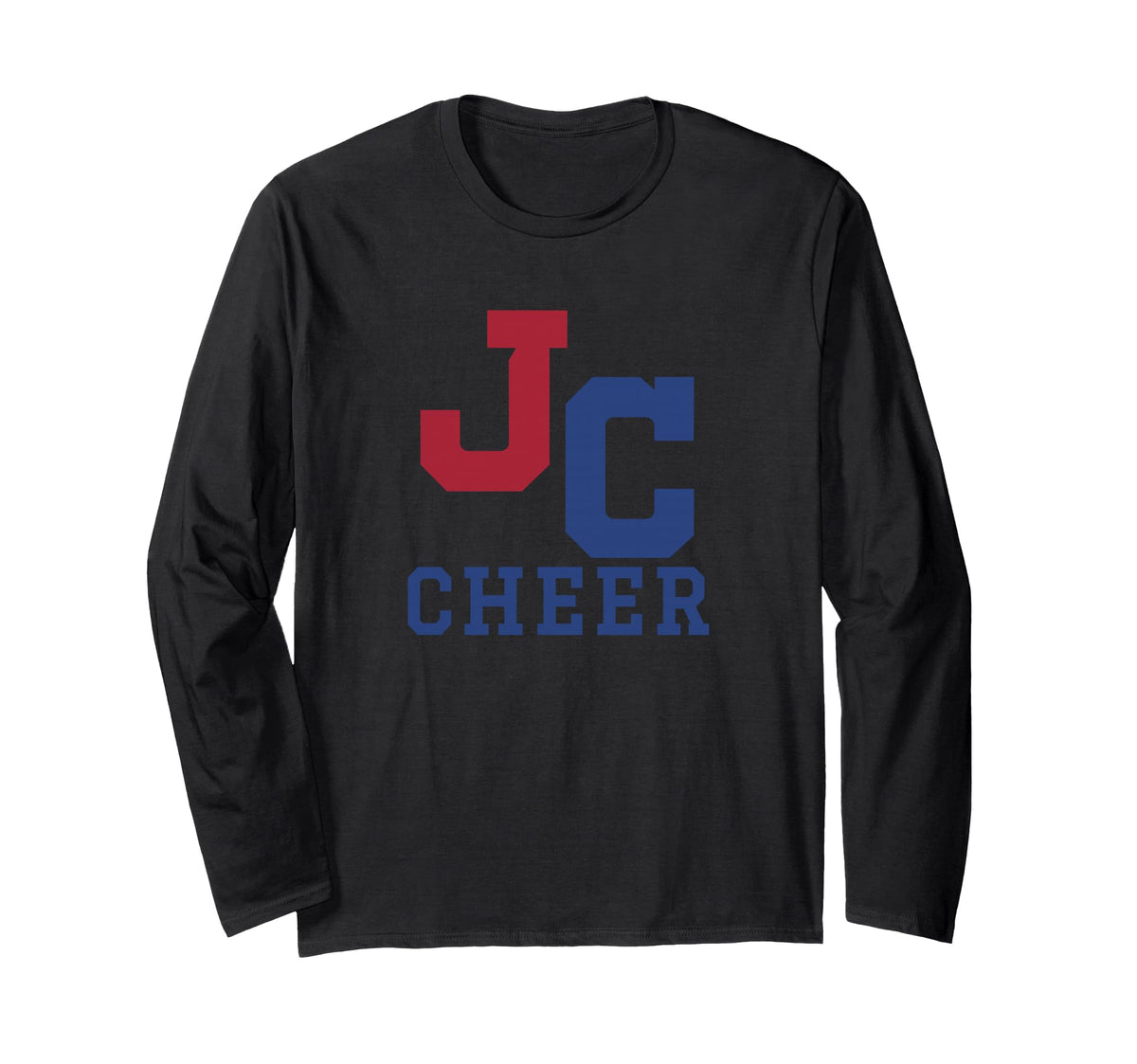 John Curtis Christian School Logo Cheer Long Sleeve T-Shirt by John Curtis, River Ridge, LA 70123 – Black, Model 0G75Z6FBNBW
