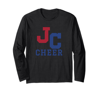 John Curtis Christian School Logo Cheer Long Sleeve T-Shirt by John Curtis, River Ridge, LA 70123 – Black, Model 0G75Z6FBNBW