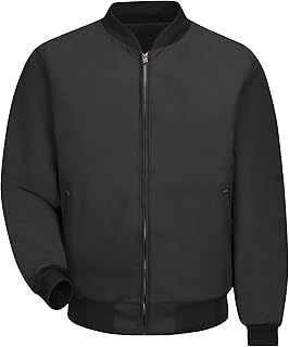 Red Kap Men's Solid Perma-lined Team Jacket