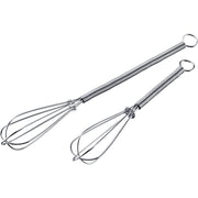 2 mini whisks 15cm + 20cm by Westmark – 15 cm + 20 cm, Silver, Pack of 2, Model 12472270