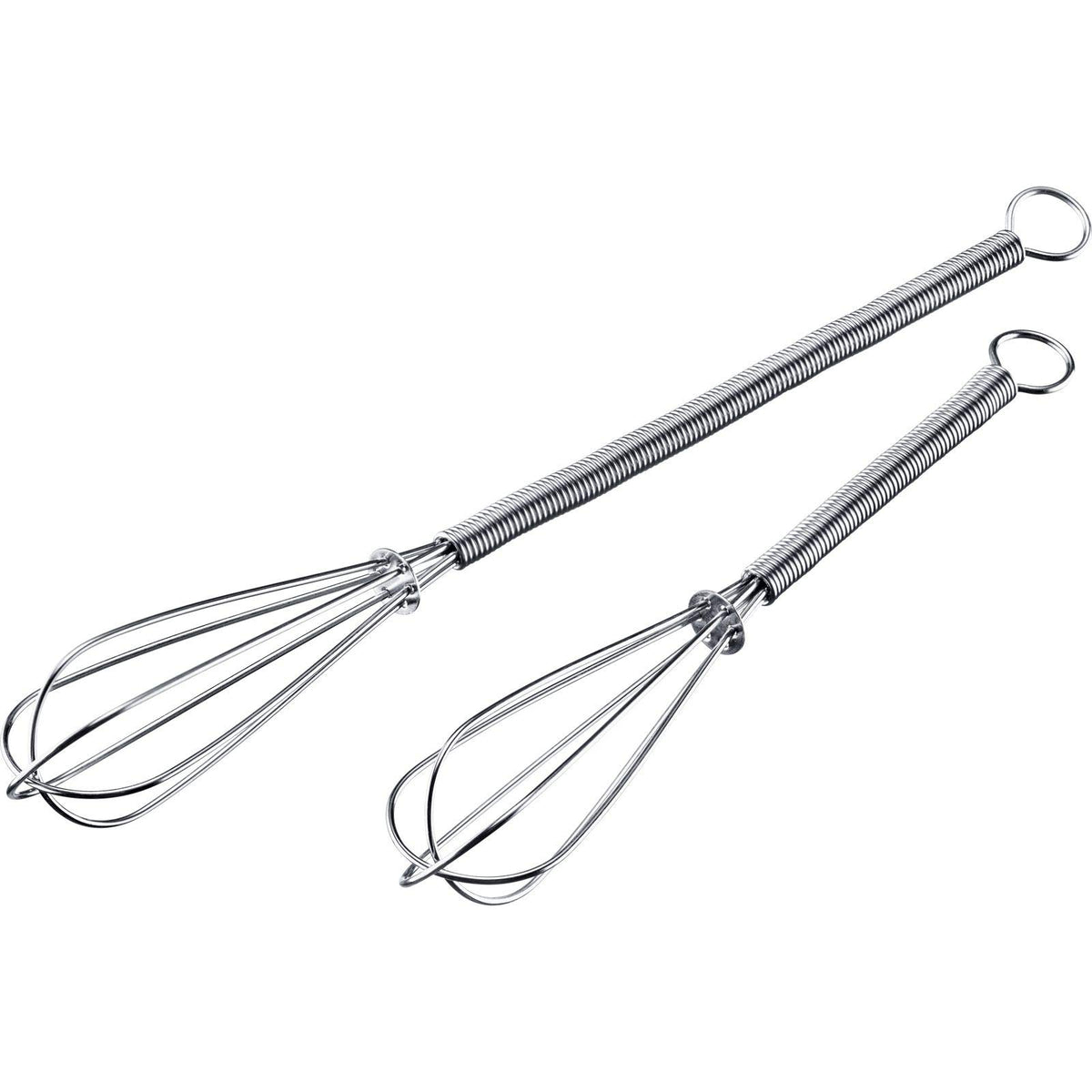 2 mini whisks 15cm + 20cm by Westmark – 15 cm + 20 cm, Silver, Pack of 2, Model 12472270