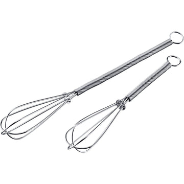 2 mini whisks 15cm + 20cm by Westmark – 15 cm + 20 cm, Silver, Pack of 2, Model 12472270