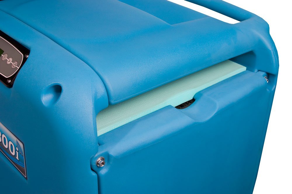 Low-Grain Dehumidifier by Dri-Eaz – 30 gallons, Polyethylene (PE), blue, Model F410
