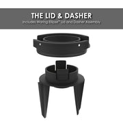 32-oz. Copolyester Jar & Dasher Assembly for MXE2000 Ellipse Blender by Waring – One Size, 32.0 fluid_ounces, Metal, Multi, Model CAC187