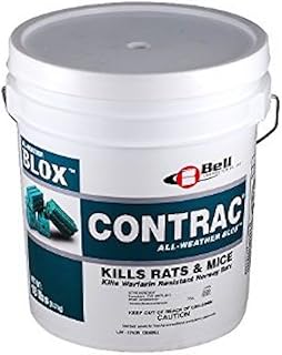 Bell Laboratories 18 LB Contrac Blox Rodent Control Rodenticide Kills Mice & Rats