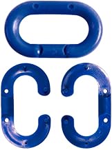 Mr. Chain Plastic Master Link, 2" Heavy Duty Link, Blue, 10/Pack