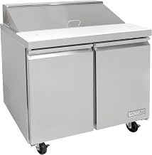 36 1/4" Sandwich/Salad Prep Table w/Refrigerated Base, 115v