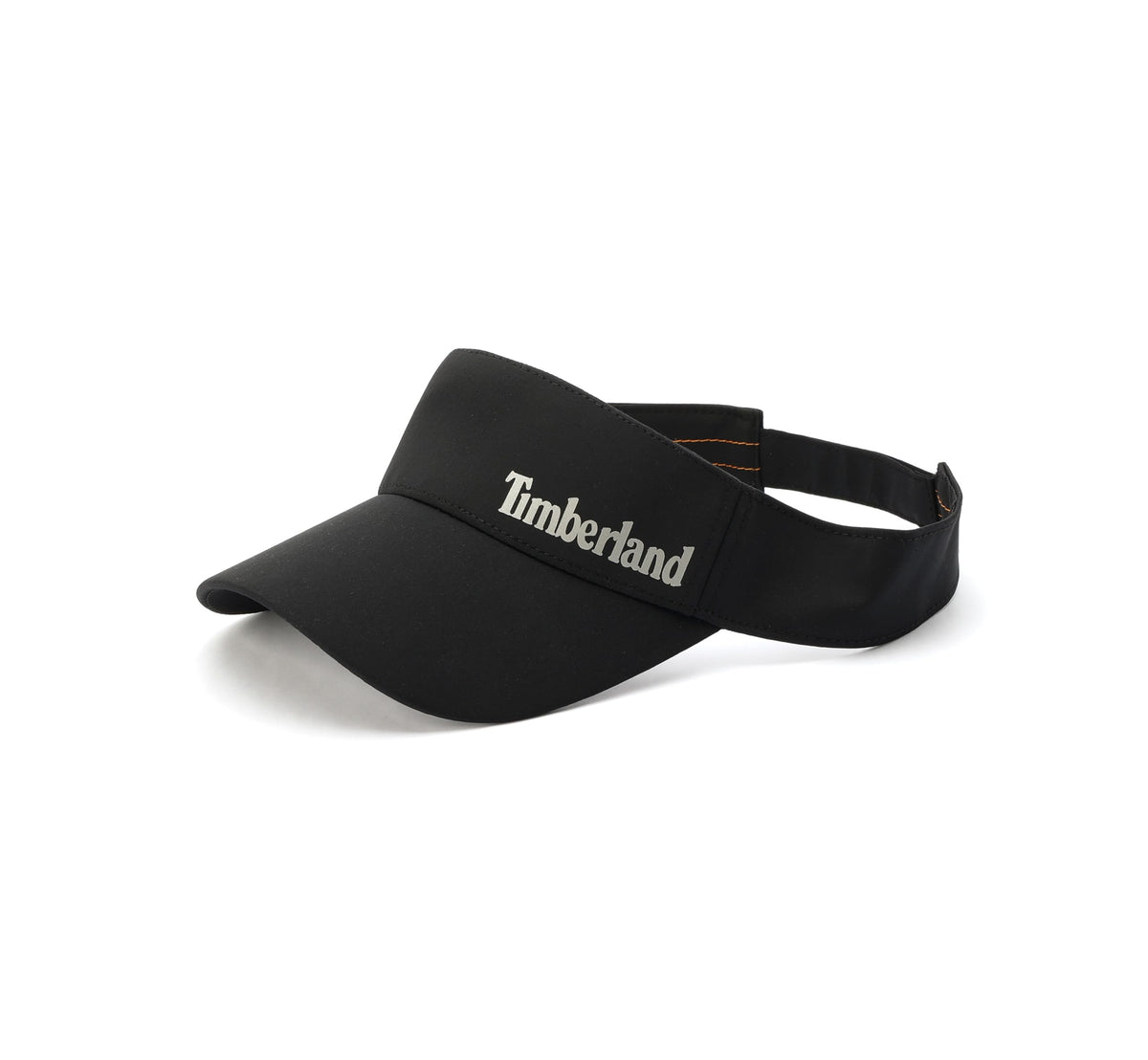 Visor with Reflective Logo Black by Timberland – Plastic, Black, Model 29TB0A1X2D