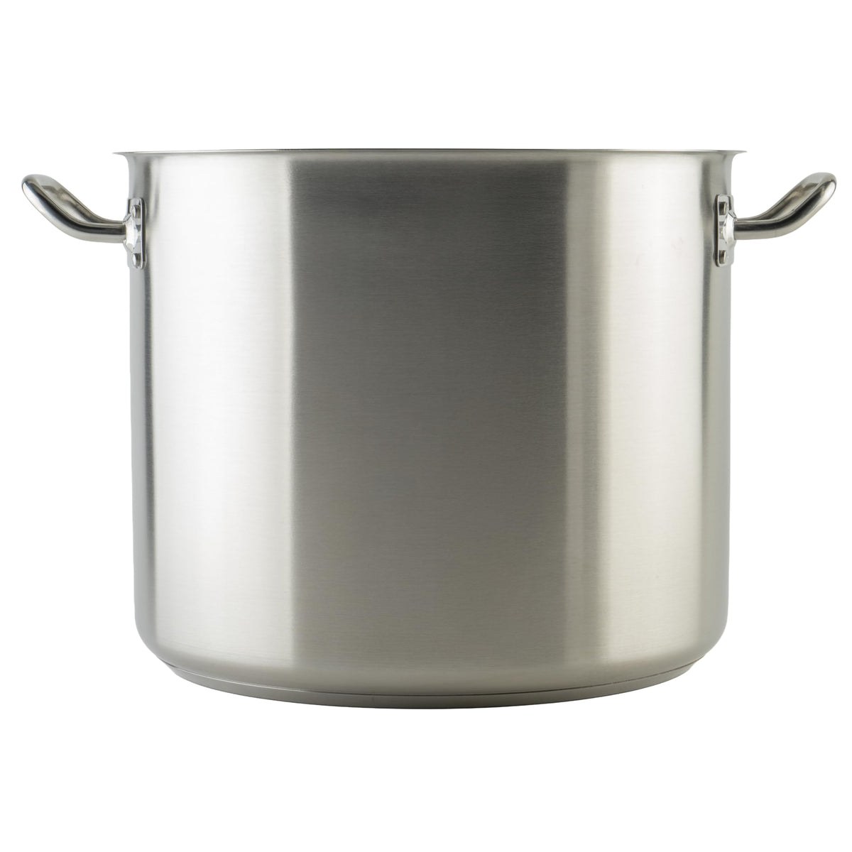 Winco 33.8 Quarts / Pot With Cover / Silver Stockpots